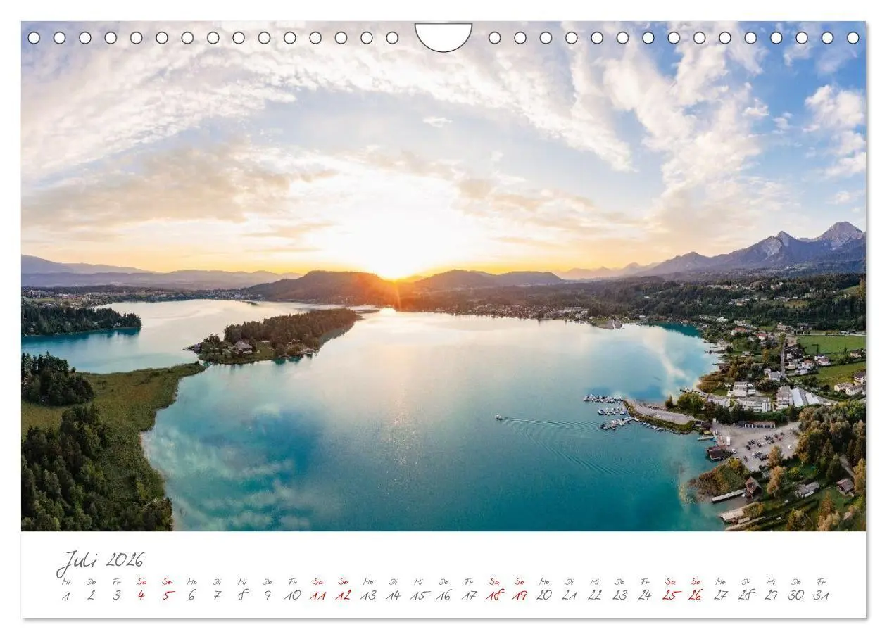 Bild: 9783516702316 | Der wunderschöne Faaker See in Kärnten (Wandkalender 2026 DIN A4...