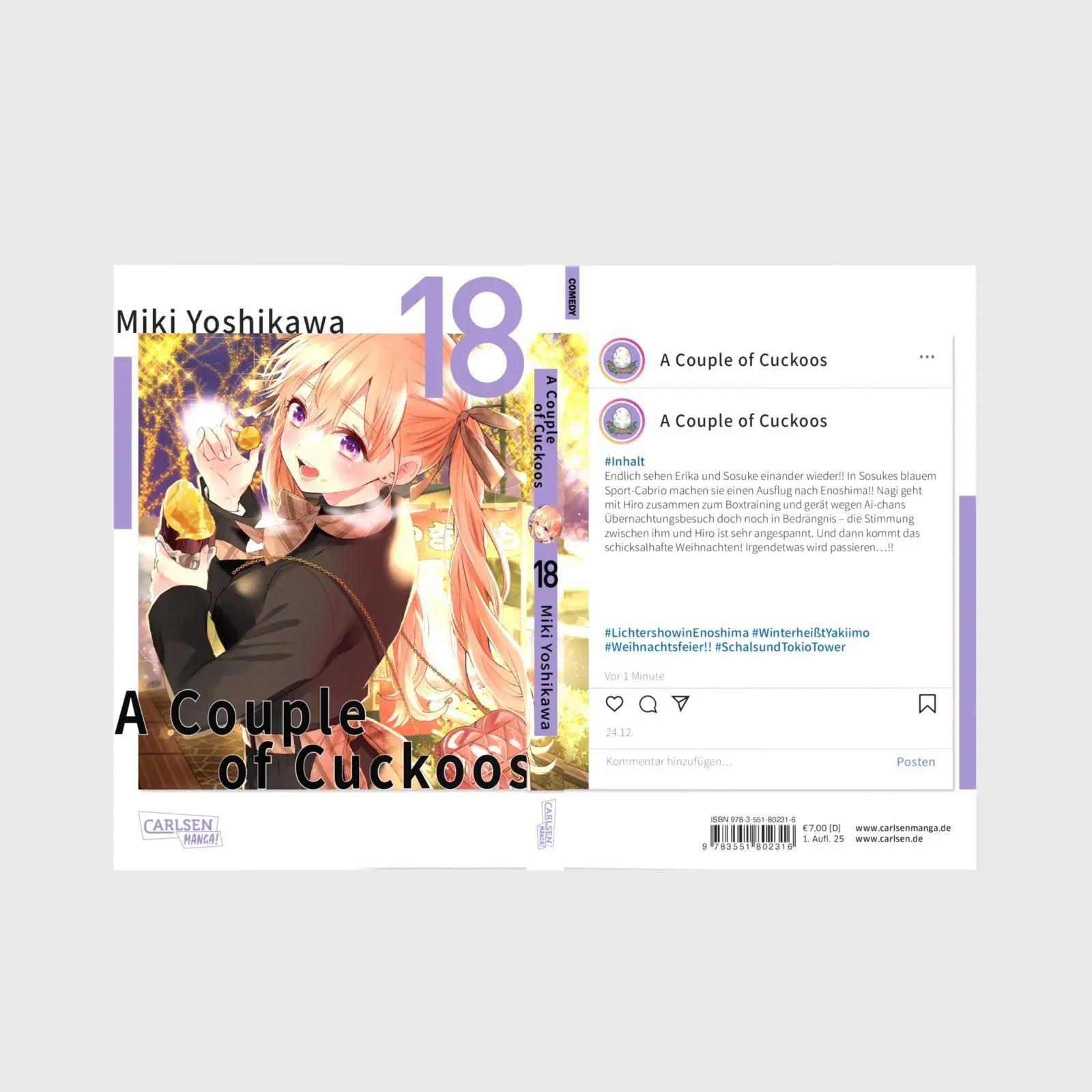 Bild: 9783551802316 | A Couple of Cuckoos 18 | Miki Yoshikawa | Taschenbuch | 192 S. | 2025