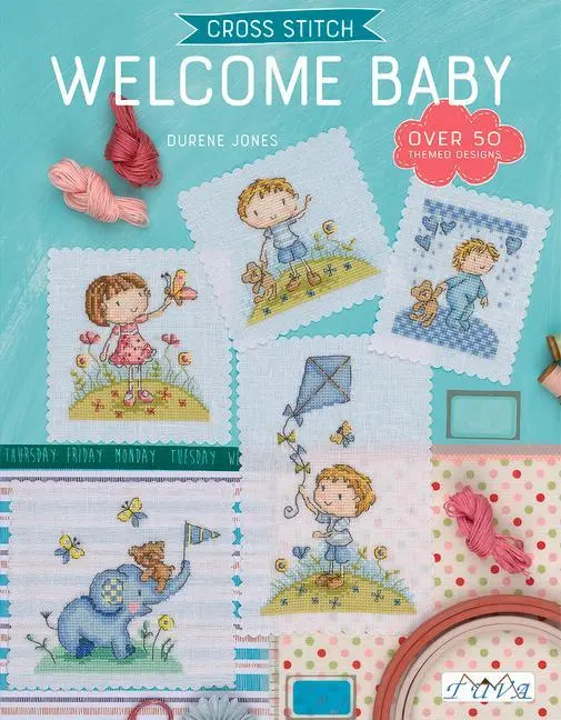 Cover: 9786059192316 | Cross Stitch: Welcome Baby | Durene Jones | Taschenbuch | Englisch