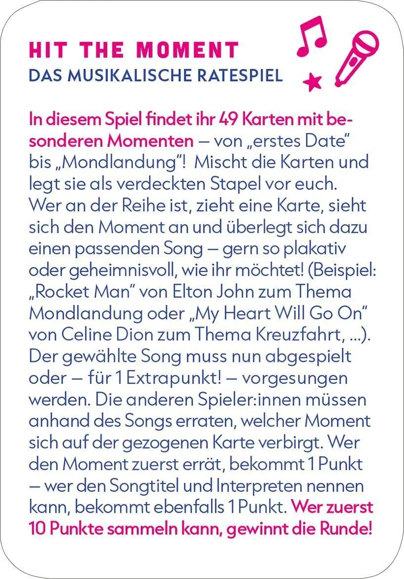 Bild: 4014489142416 | HIT the moment | Das musikalische Ratespiel | Box | Partyspiele | 2026