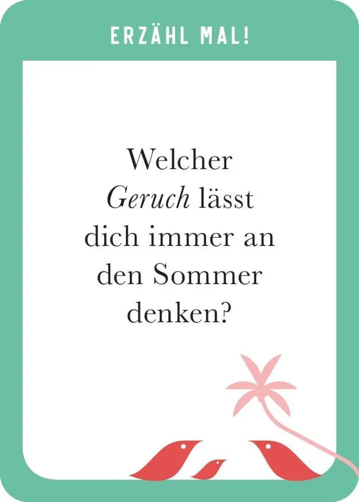 Bild: 4260308352416 | Erzähl mal! Sommerquiz | Elma van Vliet | Spiel | 100 S. | 3012867