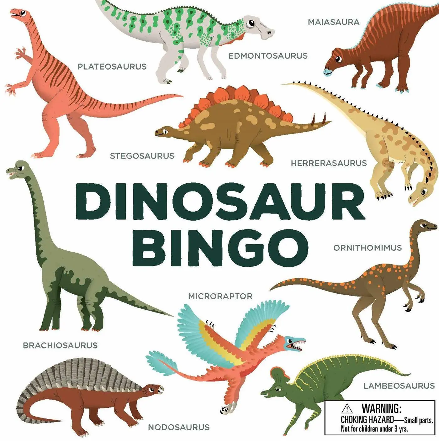 Cover: 9781786272416 | Dinosaur Bingo | (An easy-to-play game for children and families)