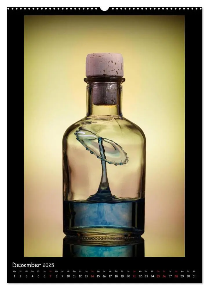Bild: 9783457082416 | Außergewöhnliche Kunst - Wasser Tropfenfotografie (Wandkalender...