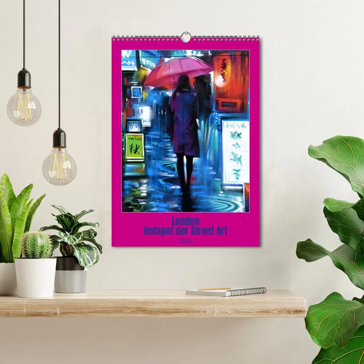 Bild: 9783516242416 | London - Hotspot der Street Art (Wandkalender 2026 DIN A3 hoch),...