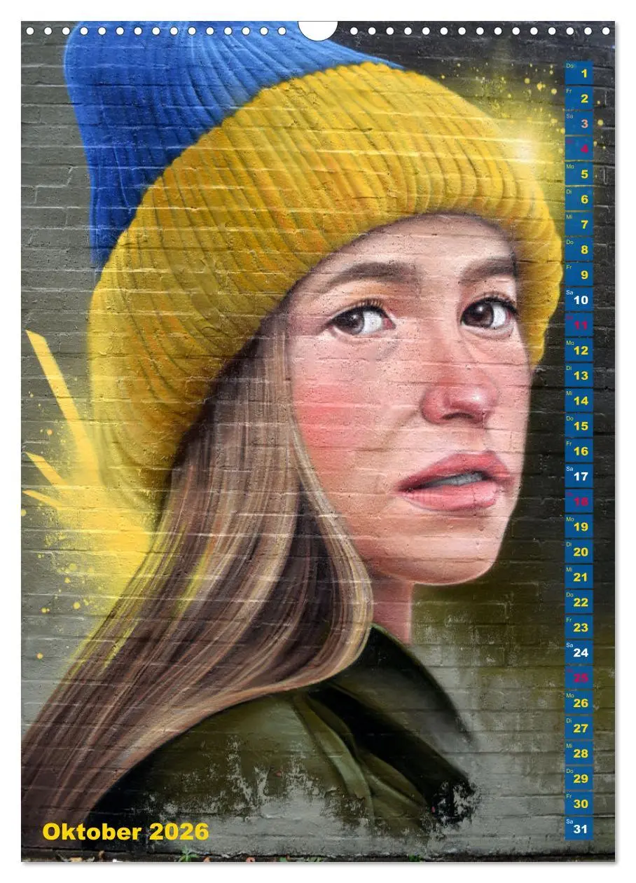 Bild: 9783516242416 | London - Hotspot der Street Art (Wandkalender 2026 DIN A3 hoch),...
