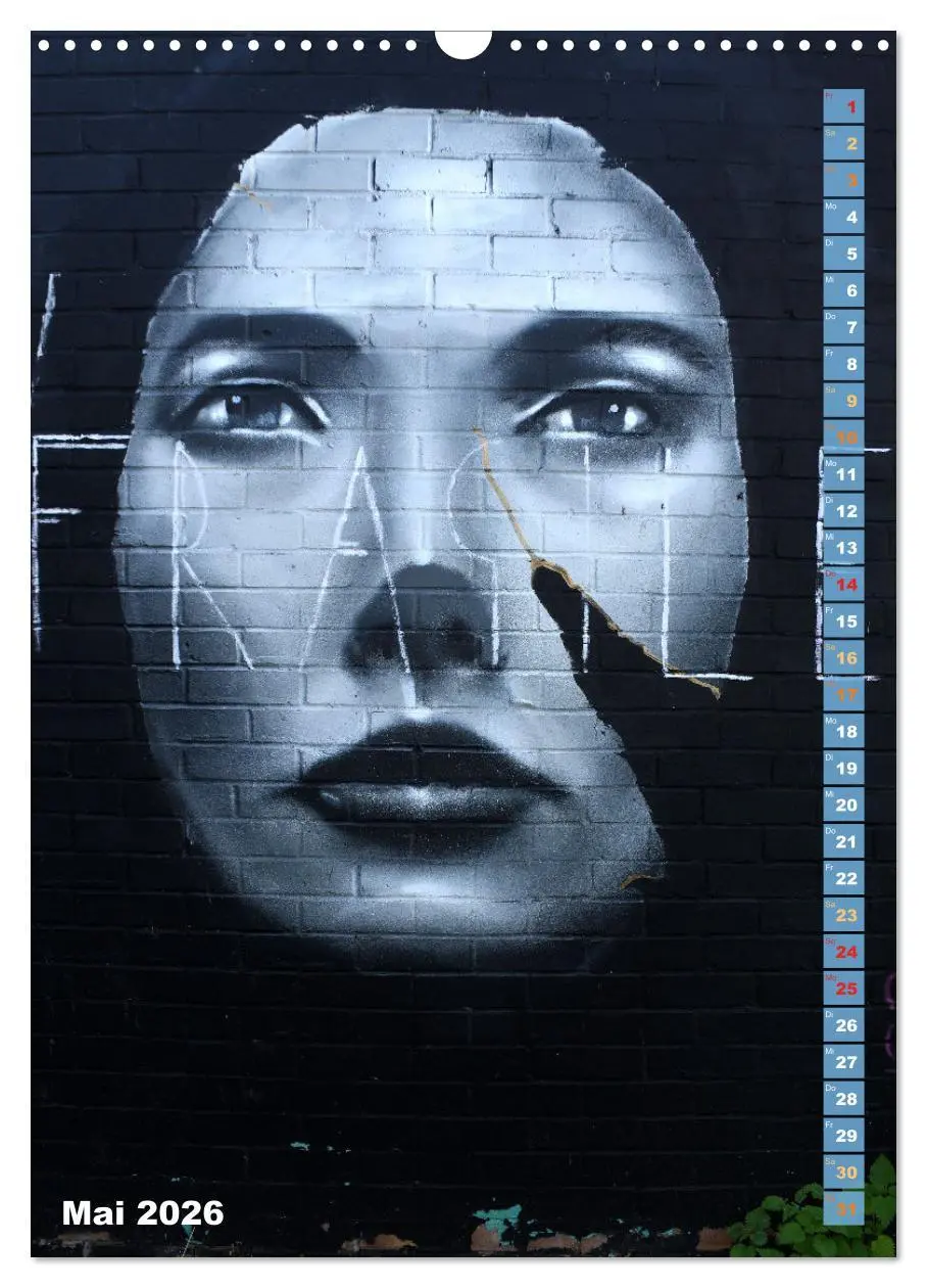 Bild: 9783516242416 | London - Hotspot der Street Art (Wandkalender 2026 DIN A3 hoch),...