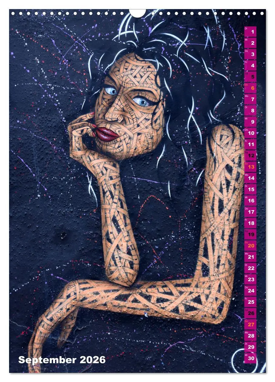 Bild: 9783516242416 | London - Hotspot der Street Art (Wandkalender 2026 DIN A3 hoch),...