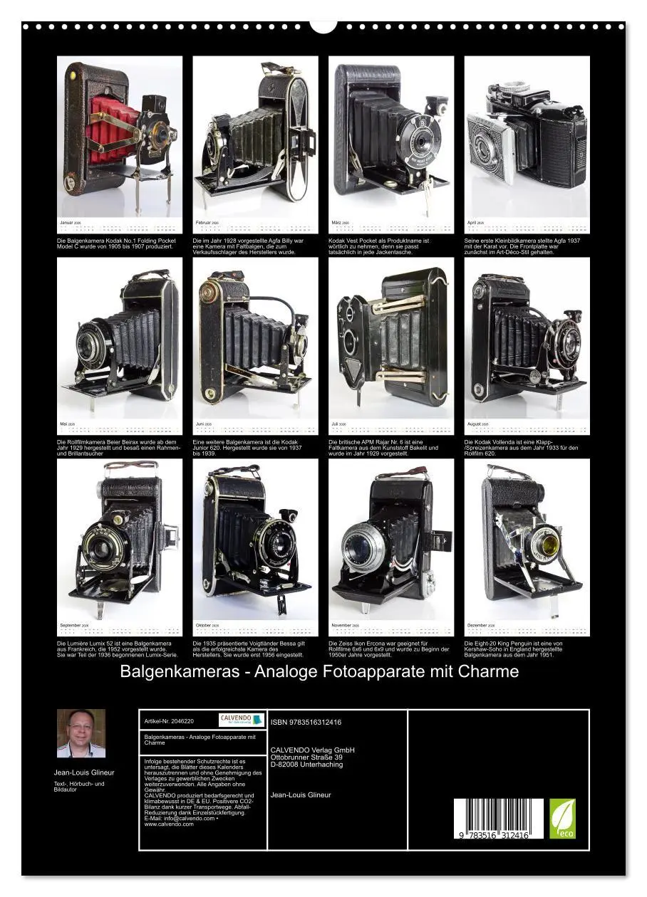 Bild: 9783516312416 | Balgenkameras - Analoge Fotoapparate mit Charme (hochwertiger...