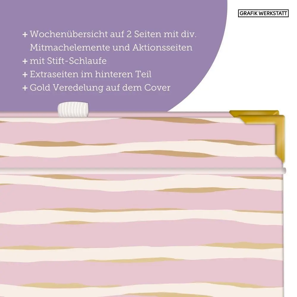 Bild: 9783986362416 | Terminplaner A5 Premium 2027 Bunt | Premium-Terminplaner | Original
