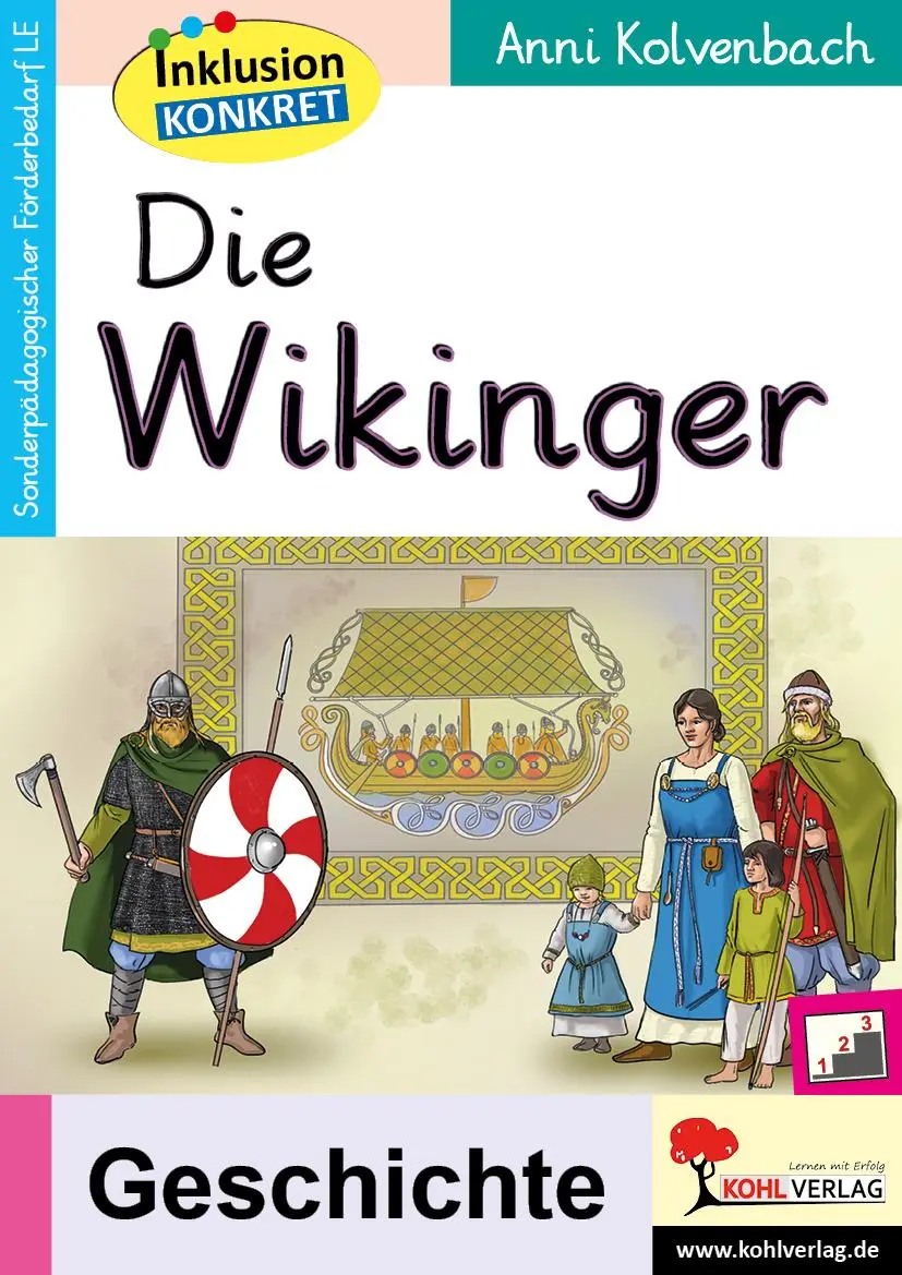Cover: 9783988412416 | Die Wikinger | Ein Arbeitsheft aus der Reihe Inklusion konkret | Buch