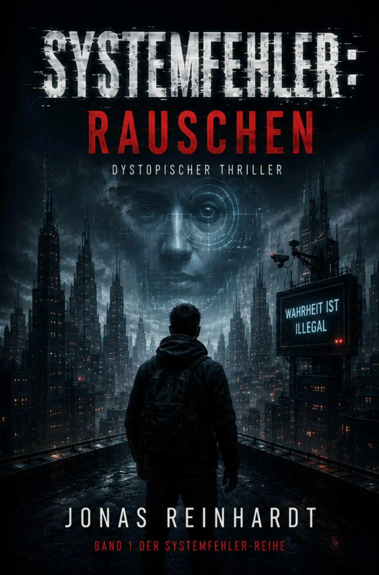 Cover: 9789403922416 | SYSTEMFEHLER: RAUSCHEN | Dystopischer Thriller | Jonas Reinhardt