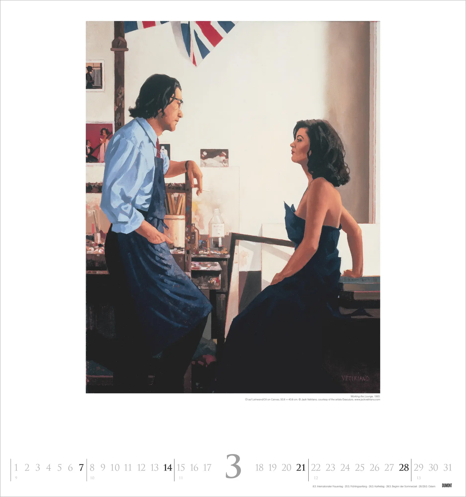 Bild: 4069095012516 | Jack Vettriano 2027 | Neumann Verlage GmbH &amp; Co KG | Kalender | 14 S.