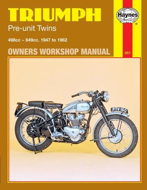 Cover: 9780856962516 | Triumph Pre-Unit Twins (47 - 62) | Haynes Publishing | Taschenbuch