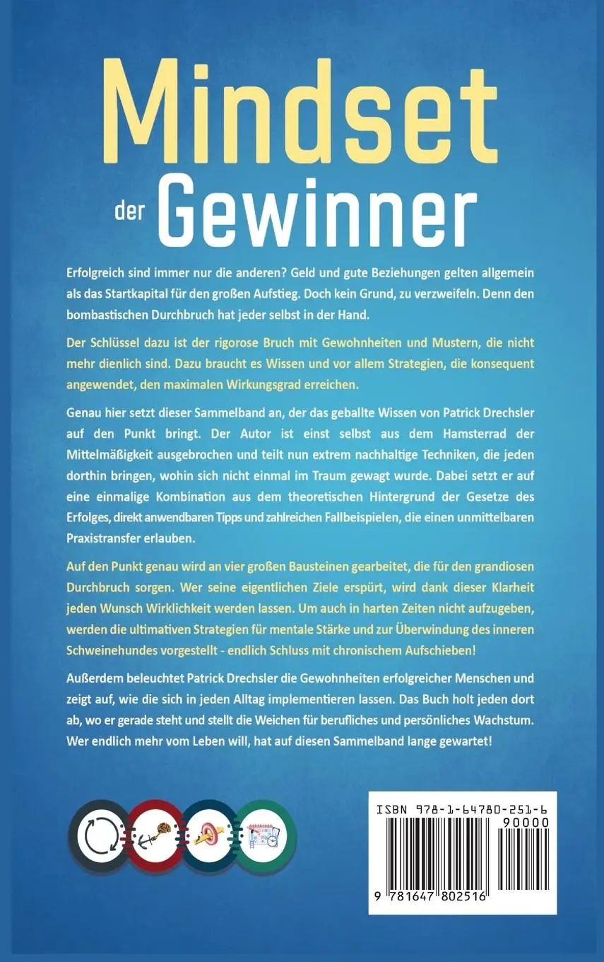 Rückseite: 9781647802516 | Mindset der Gewinner - Das große 4 in 1 Buch für grenzenlosen...