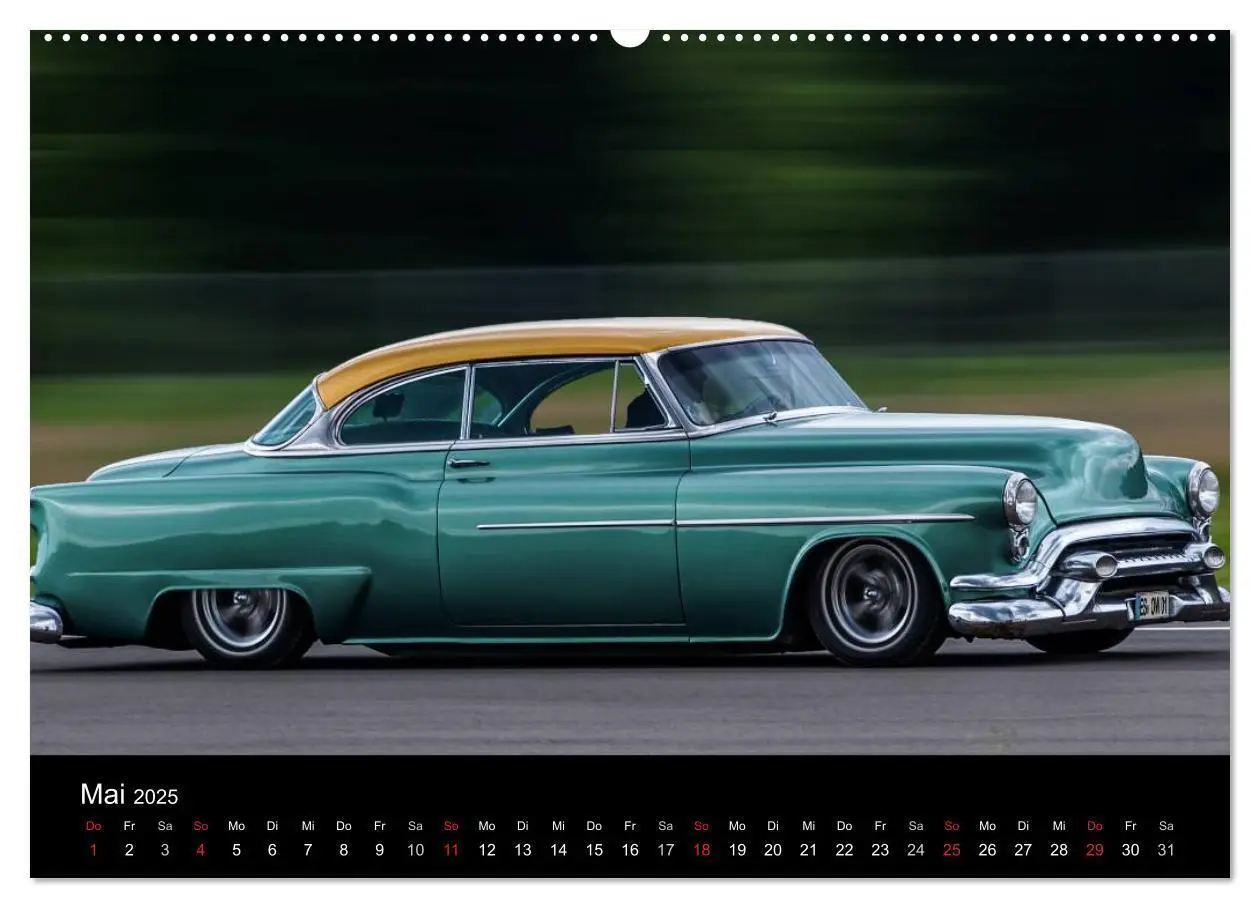 Bild: 9783435742516 | Faszination Oldtimer und Autolegenden (Wandkalender 2025 DIN A2...