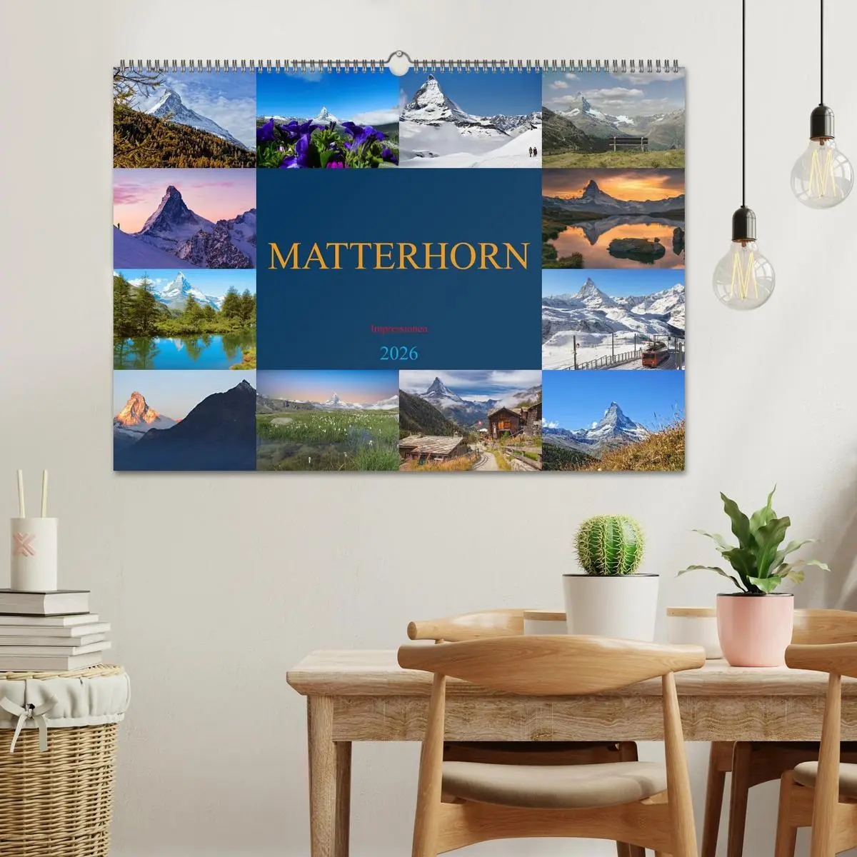 Bild: 9783457522516 | MATTERHORN Impressionen (Wandkalender 2026 DIN A2 quer), CALVENDO...