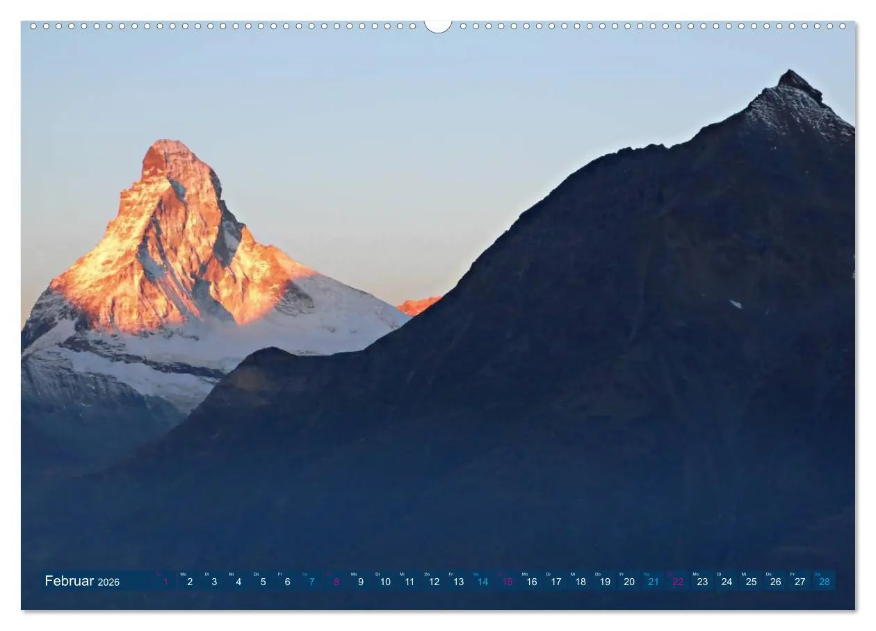 Bild: 9783457522516 | MATTERHORN Impressionen (Wandkalender 2026 DIN A2 quer), CALVENDO...