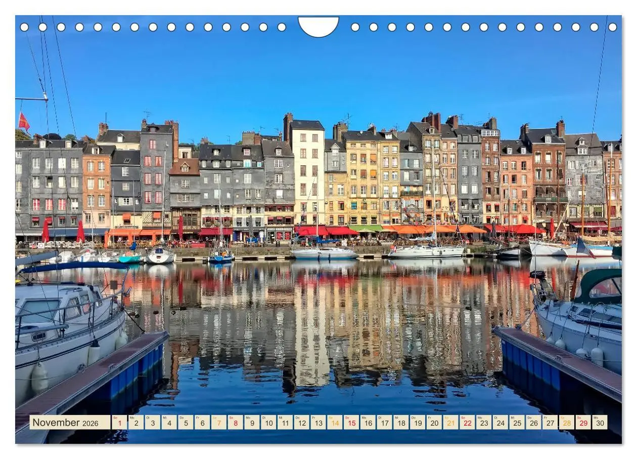 Bild: 9783457832516 | Honfleur - Bezauberndes Frankreich (Wandkalender 2026 DIN A4 quer),...