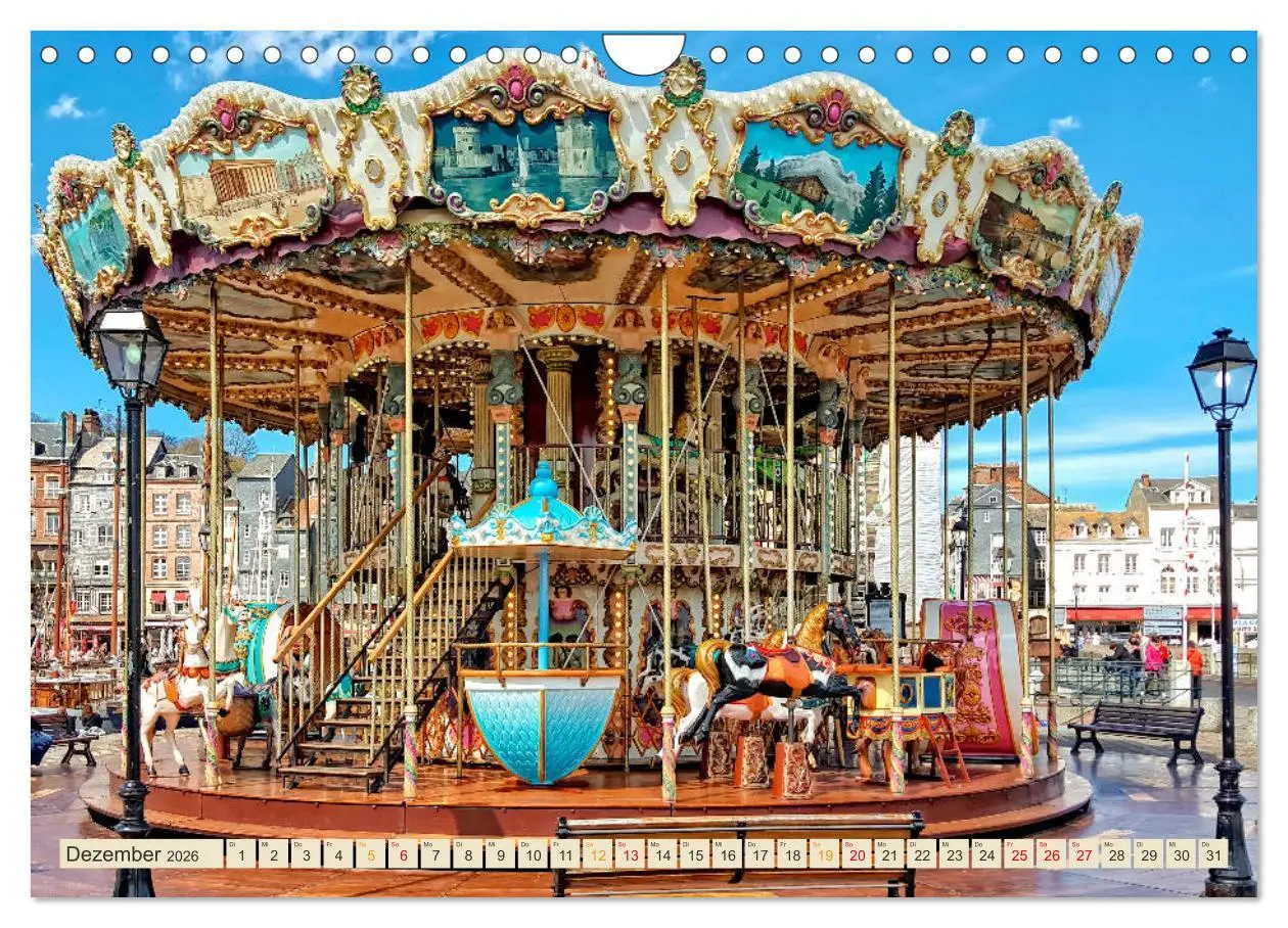 Bild: 9783457832516 | Honfleur - Bezauberndes Frankreich (Wandkalender 2026 DIN A4 quer),...
