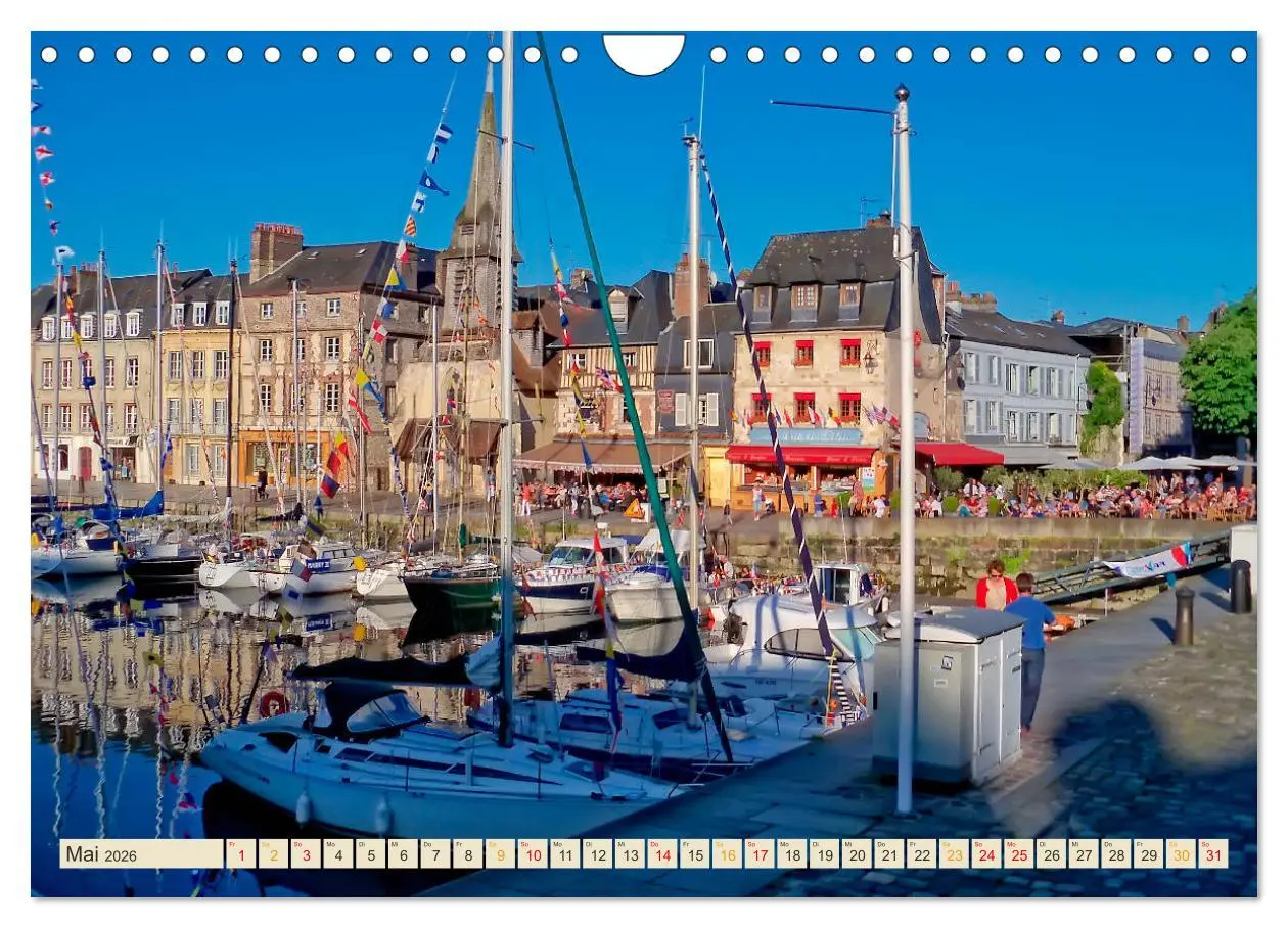 Bild: 9783457832516 | Honfleur - Bezauberndes Frankreich (Wandkalender 2026 DIN A4 quer),...