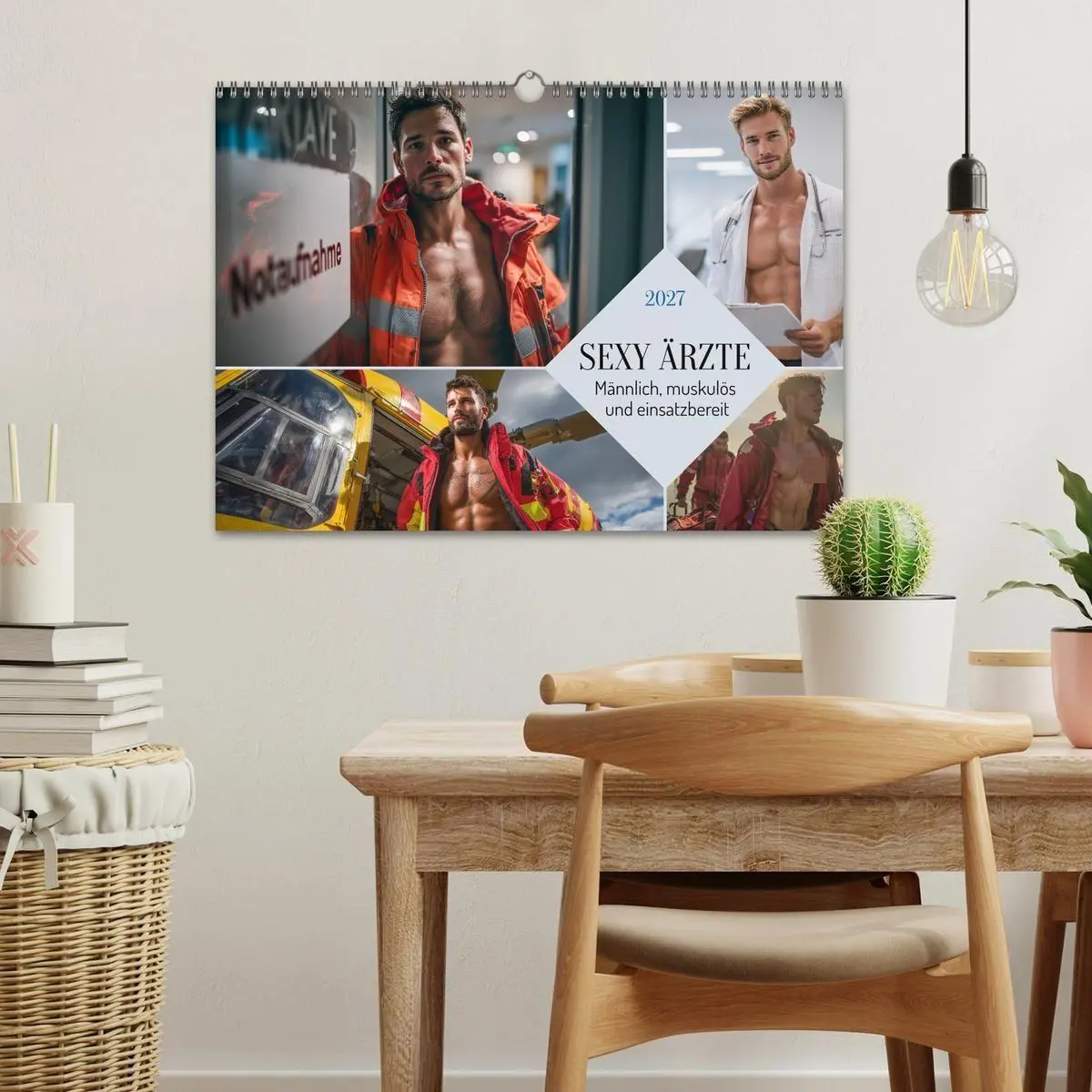 Bild: 9783516922516 | SEXY ÄRZTE - Männlich, muskulös und einsatzbereit (Wandkalender...