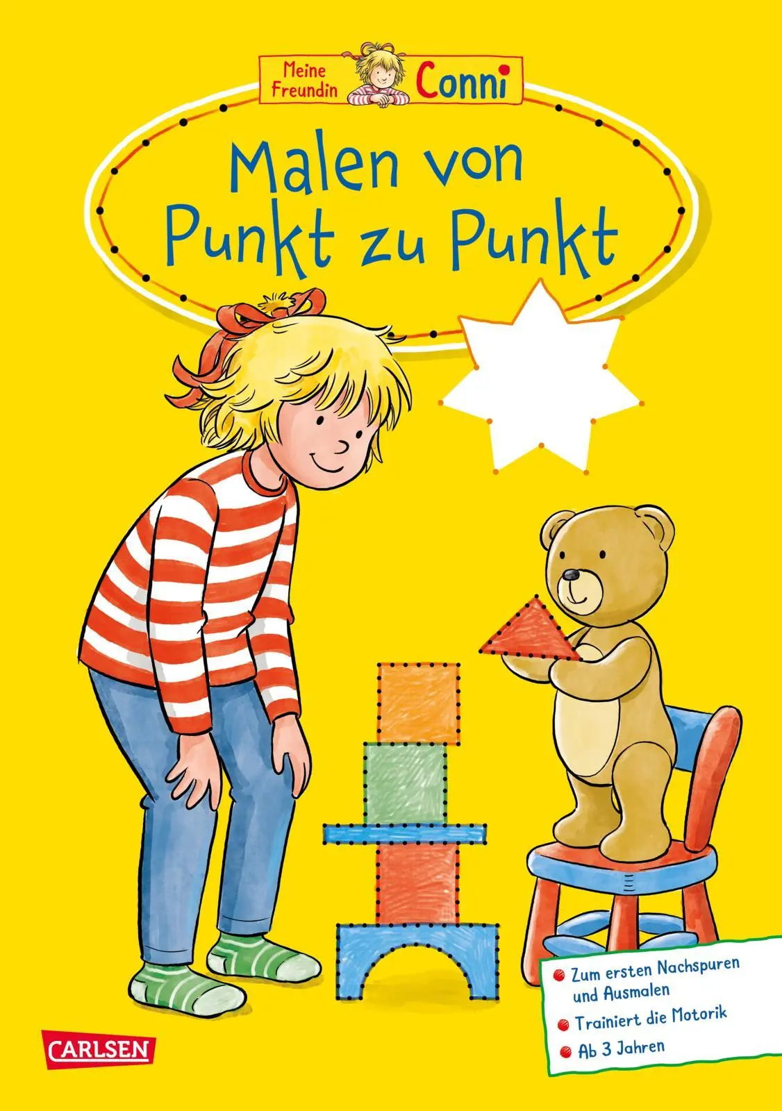 Cover: 9783551192516 | Conni Gelbe Reihe (Beschäftigungsbuch): Malen von Punkt zu Punkt