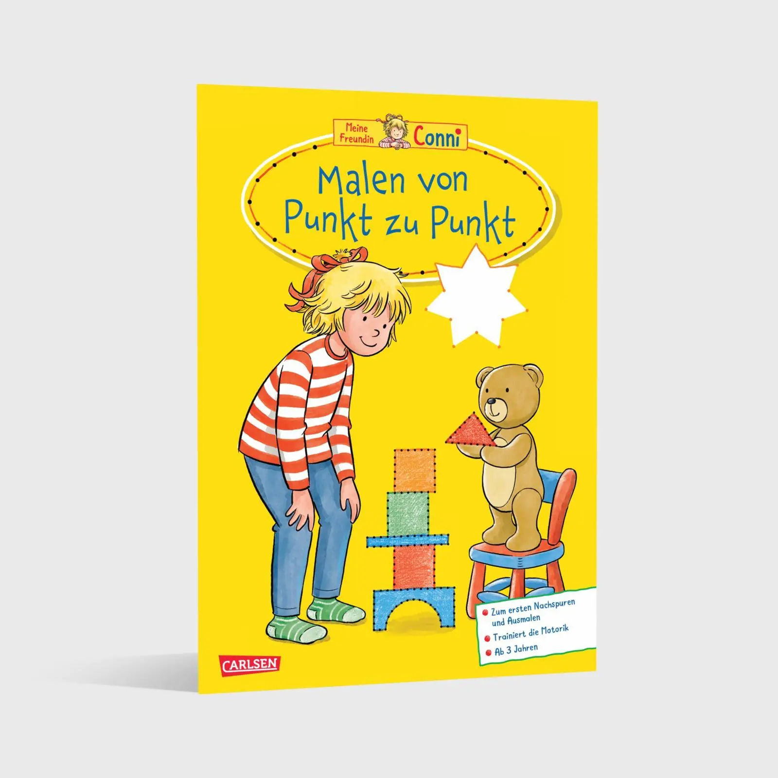 Bild: 9783551192516 | Conni Gelbe Reihe (Beschäftigungsbuch): Malen von Punkt zu Punkt