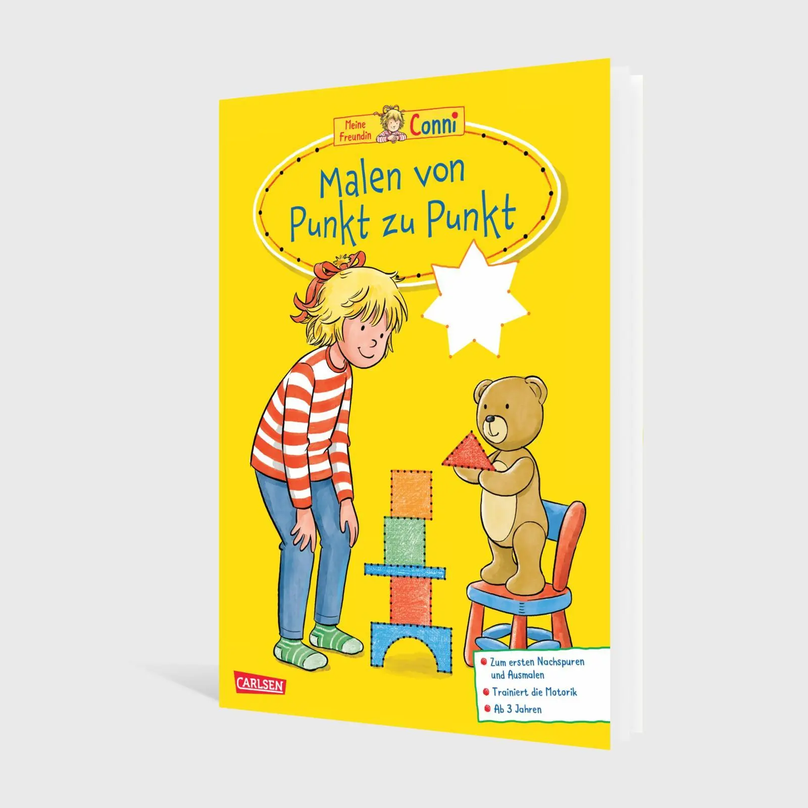 Bild: 9783551192516 | Conni Gelbe Reihe (Beschäftigungsbuch): Malen von Punkt zu Punkt