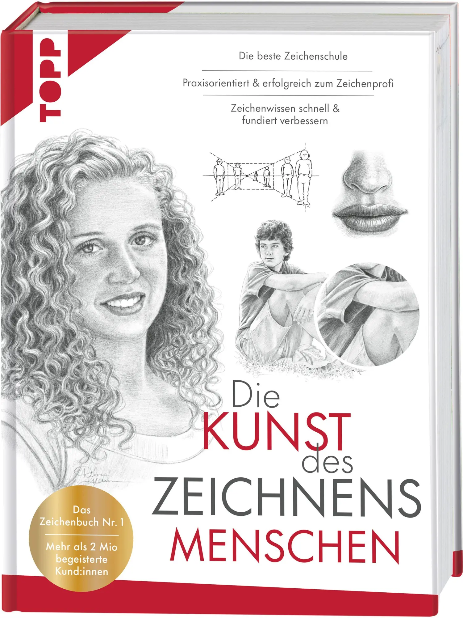 Cover: 9783735882516 | Die Kunst des Zeichnens Menschen. Die beste Zeichenschule | Buch