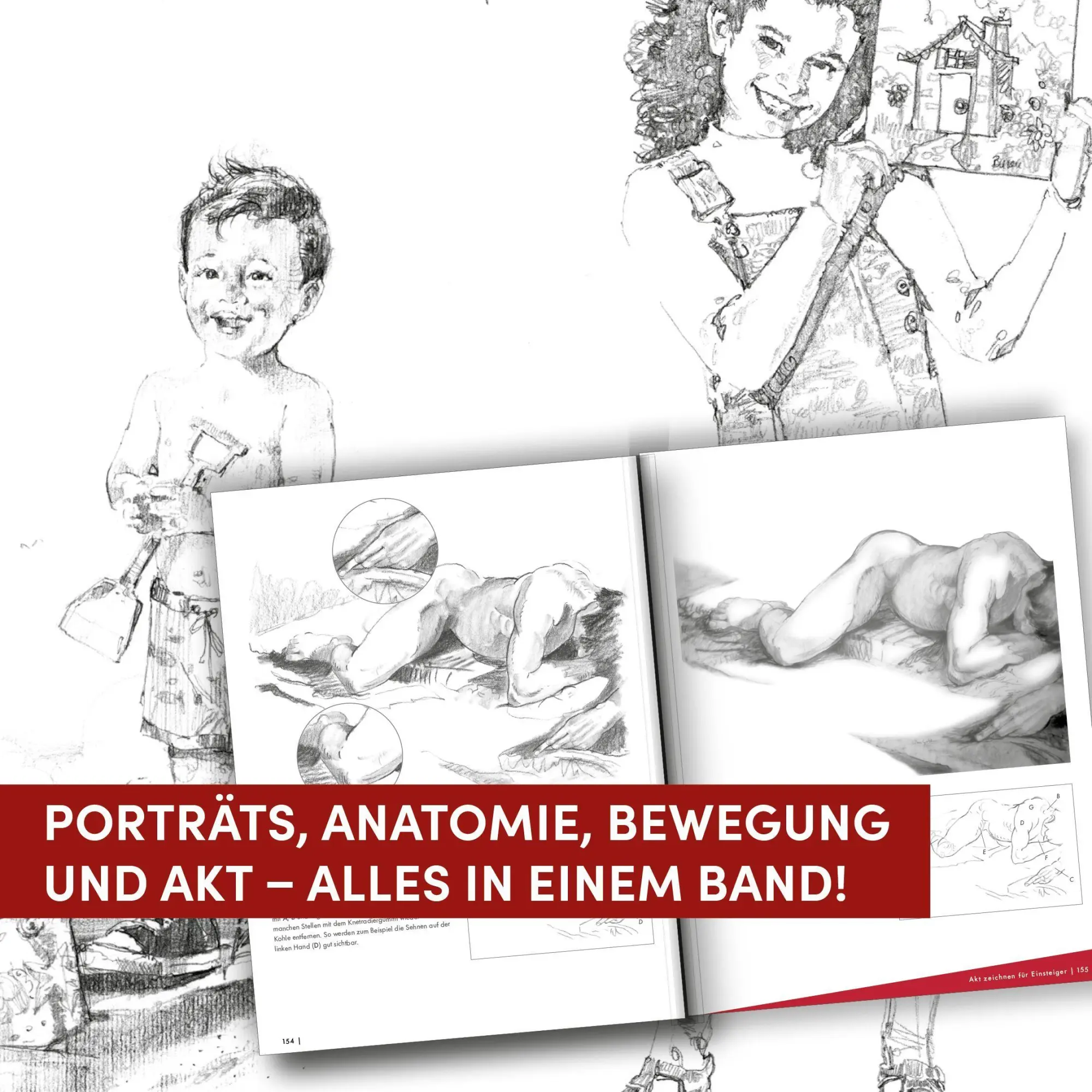 Bild: 9783735882516 | Die Kunst des Zeichnens Menschen. Die beste Zeichenschule | Buch