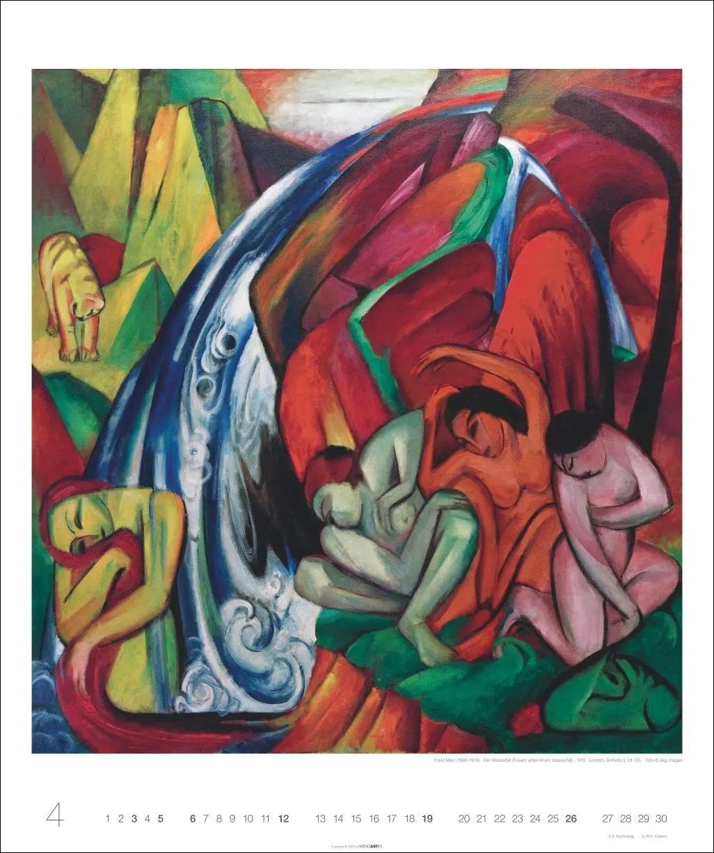 Bild: 9783839902516 | Franz Marc Edition Kalender 2026 | Franz Marc | Kalender | 14 S.