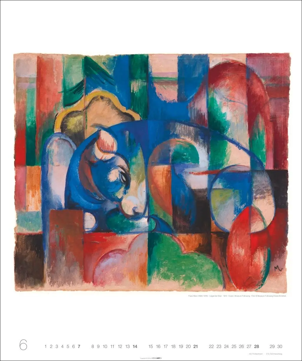 Bild: 9783839902516 | Franz Marc Edition Kalender 2026 | Franz Marc | Kalender | 14 S.