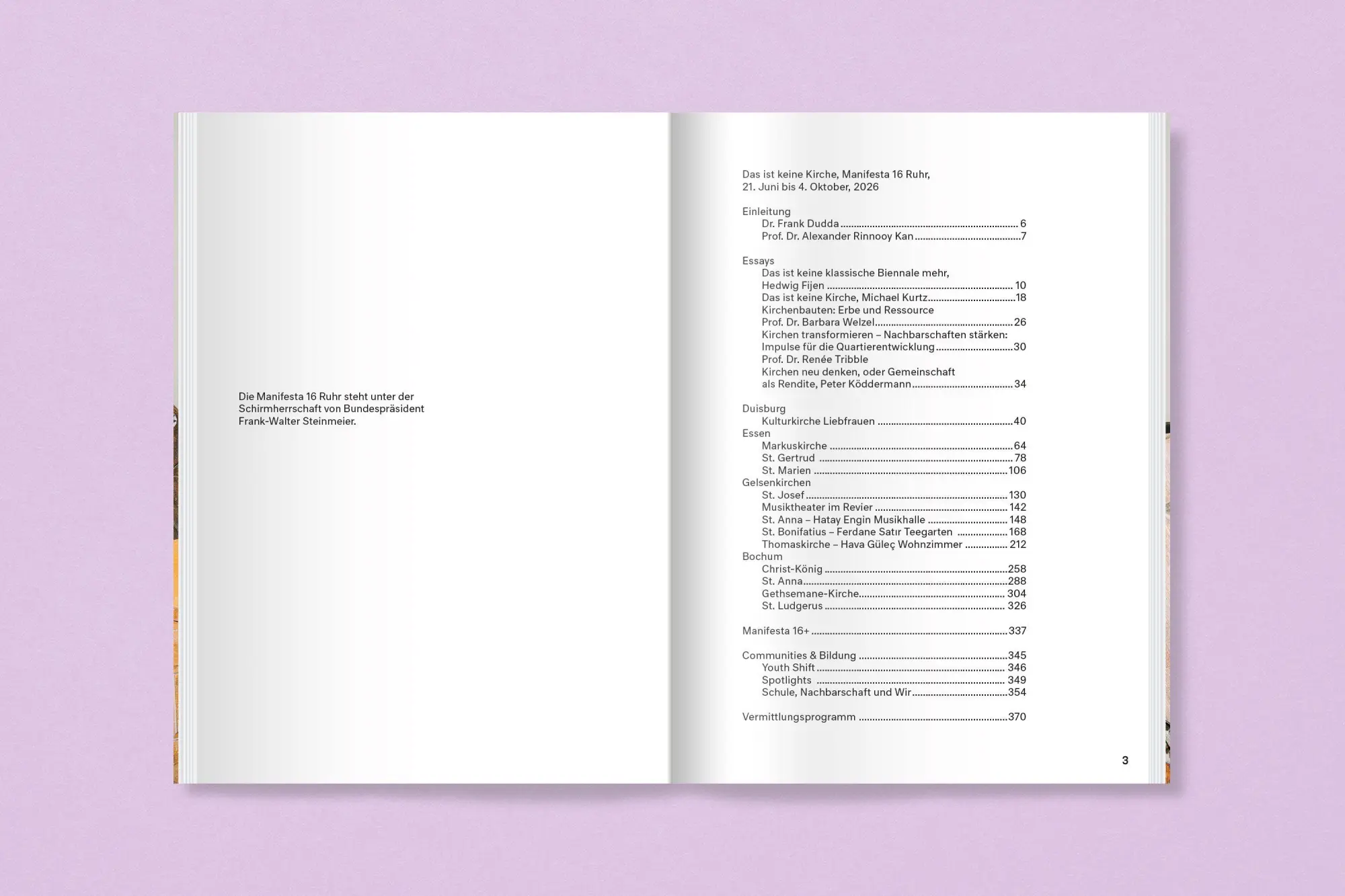 Bild: 9783987412516 | Manifesta 16 Ruhr: Das ist keine Kirche | Katalog | Manifesta 16 Ruhr