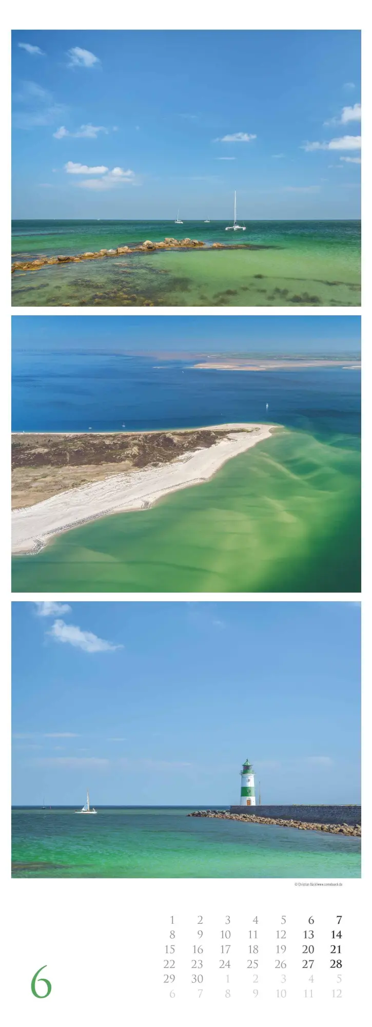 Bild: 4069095002616 | Strandgeflüster - Momente am Meer 2026 - Streifenkalender XXL 25x69...