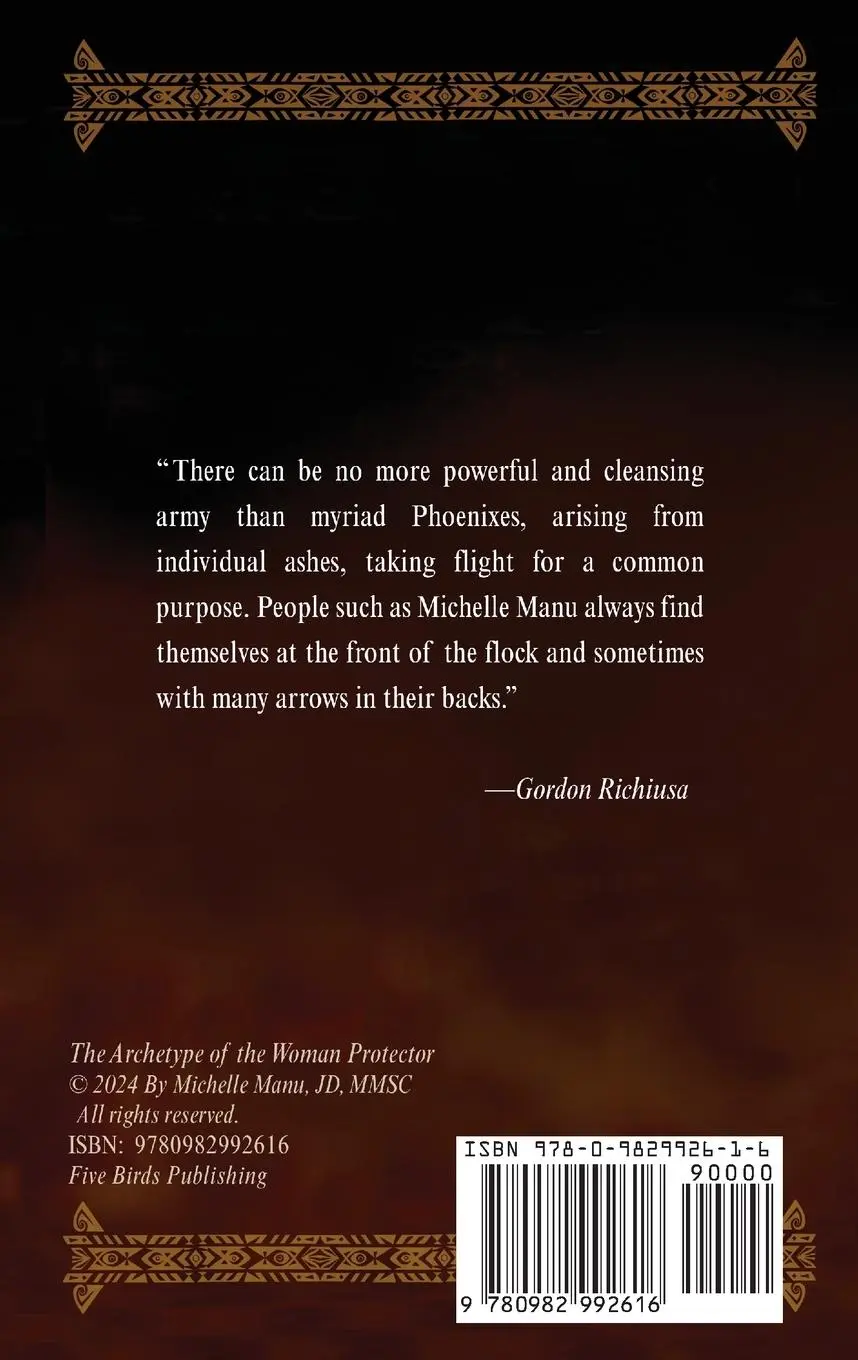 Rückseite: 9780982992616 | The Archetype Of The Woman Protector | Michelle Manu | Taschenbuch