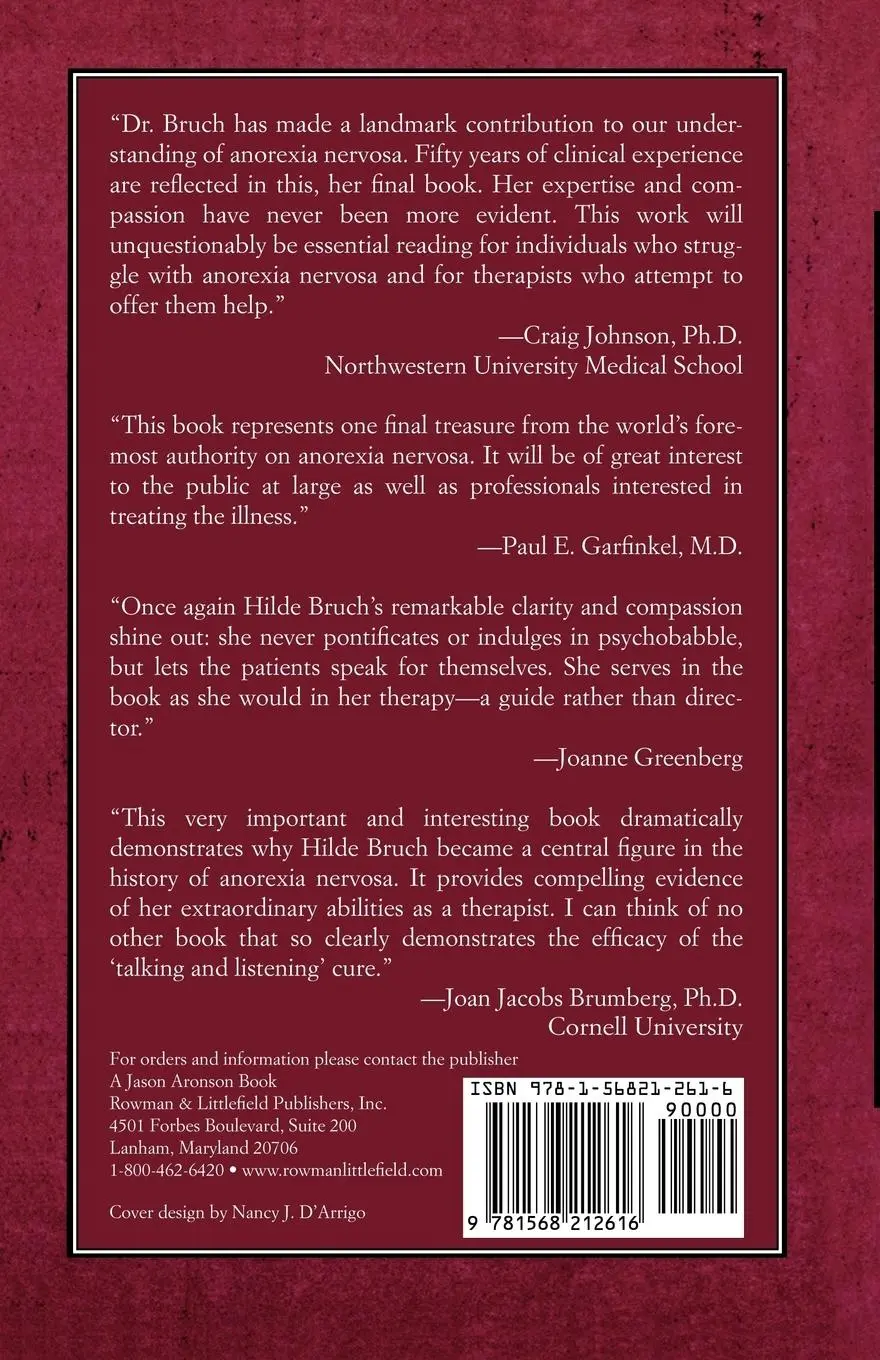 Rückseite: 9781568212616 | Conversations with Anorexics | Hilde Bruch | Taschenbuch | Englisch