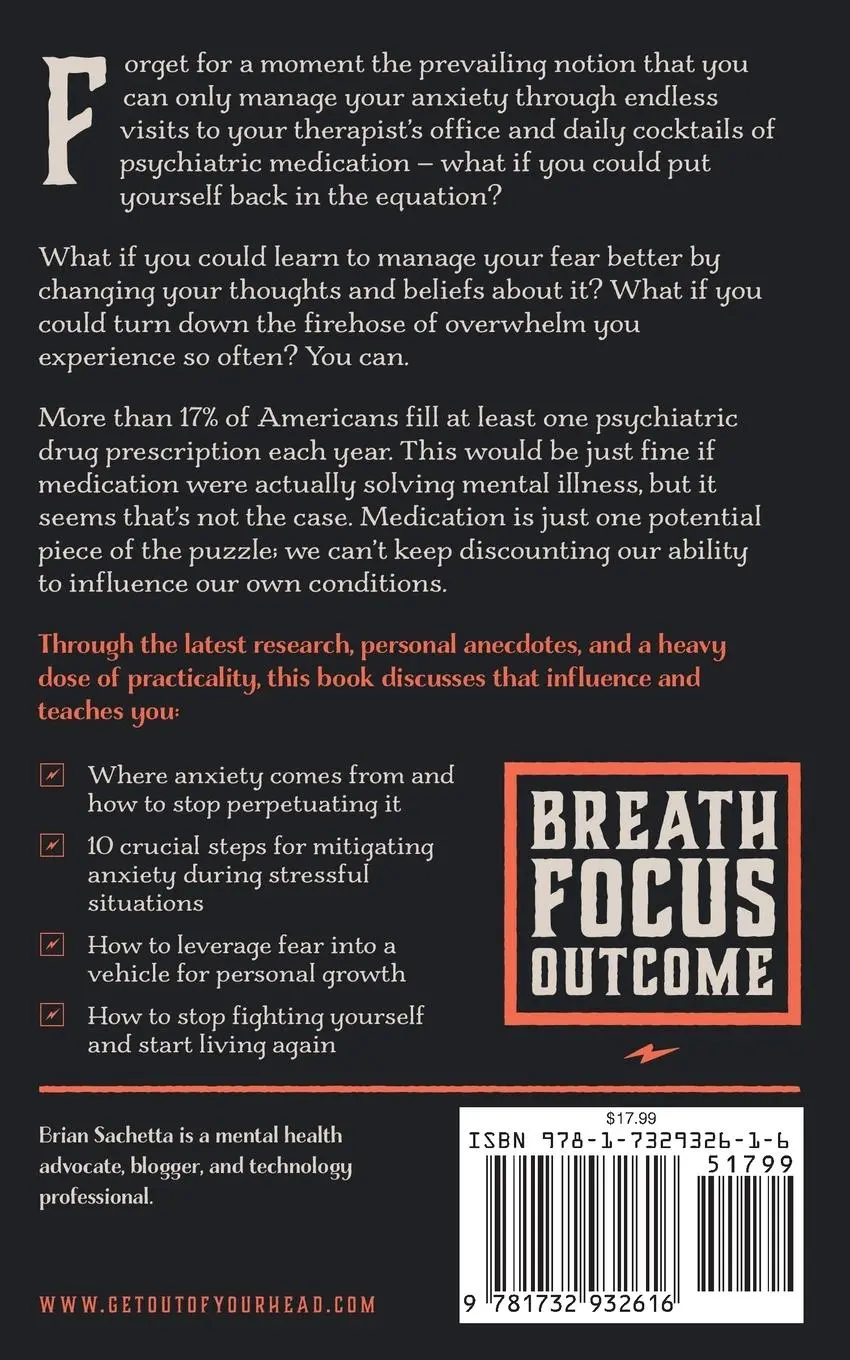 Rückseite: 9781732932616 | Get Out of Your Head | Brian Sachetta | Taschenbuch | Englisch | 2018