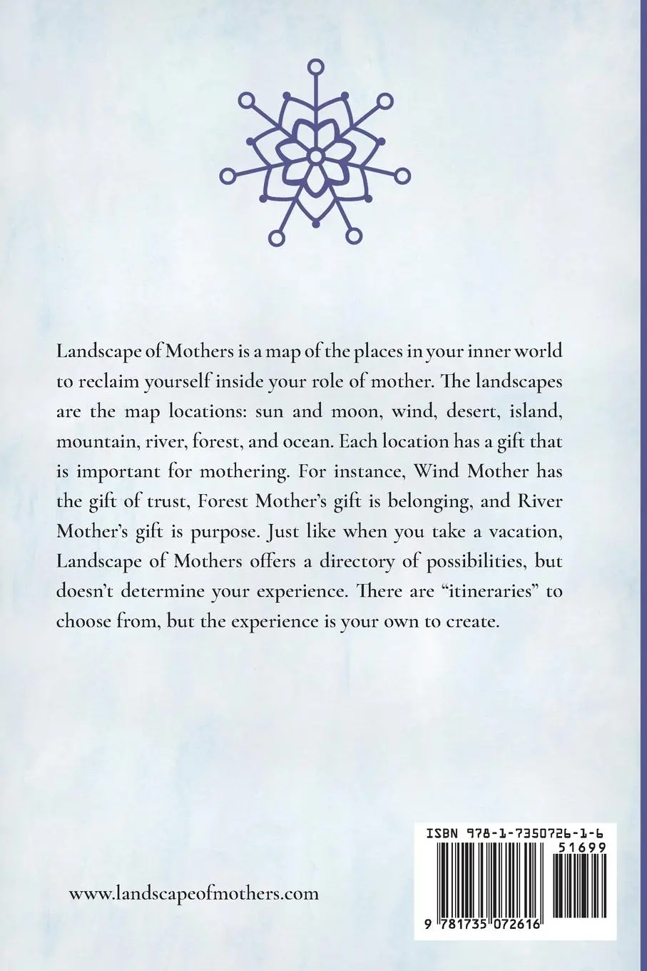 Rückseite: 9781735072616 | Landscape of Mothers | Jill Doneen Clifton | Taschenbuch | Englisch