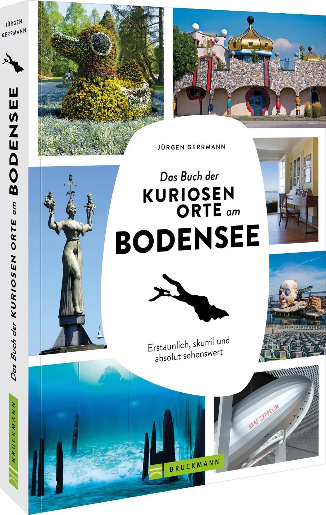 Cover: 9783734332616 | Das Buch der kuriosen Orte am Bodensee | Jürgen Gerrmann | Taschenbuch