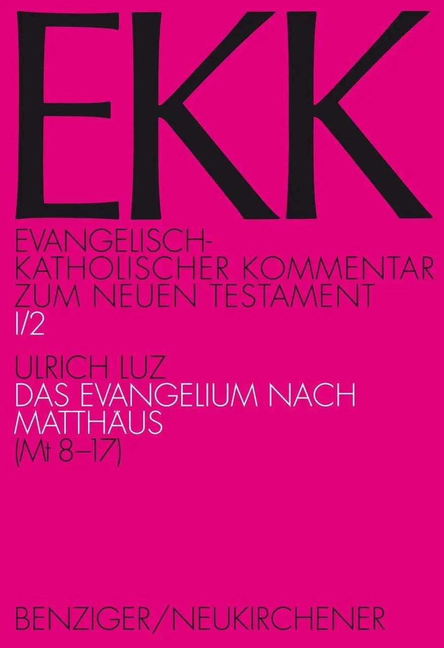 Cover: 9783788722616 | Das Evangelium nach Matthäus | Ulrich Luz | Taschenbuch | 537 S.