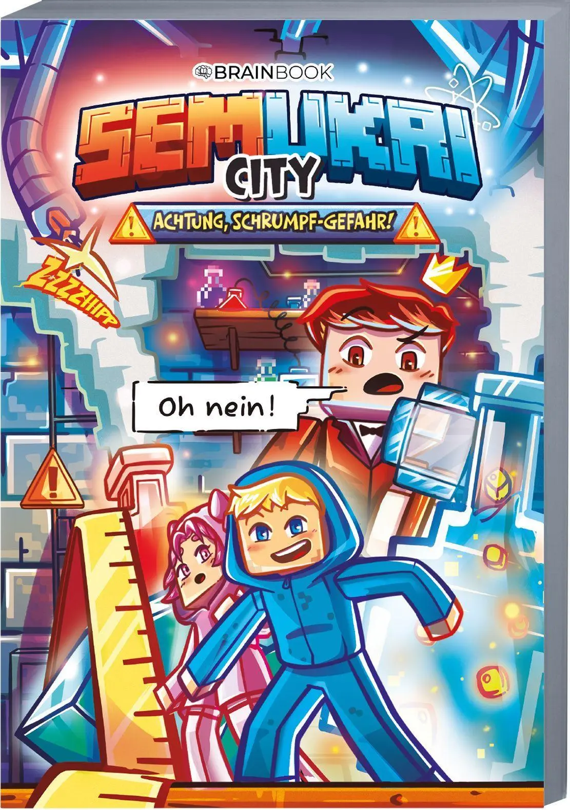 Cover: 9783968902616 | Achtung, Schrumpfgefahr | Ein Comic-Roman aus SemUkri City | Semlaki