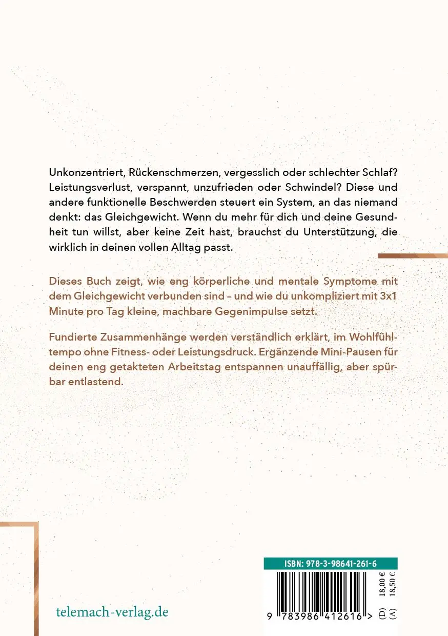Rückseite: 9783986412616 | Der Gleichgewichts-Code | Michaela von der Nahmer | Taschenbuch | 2026