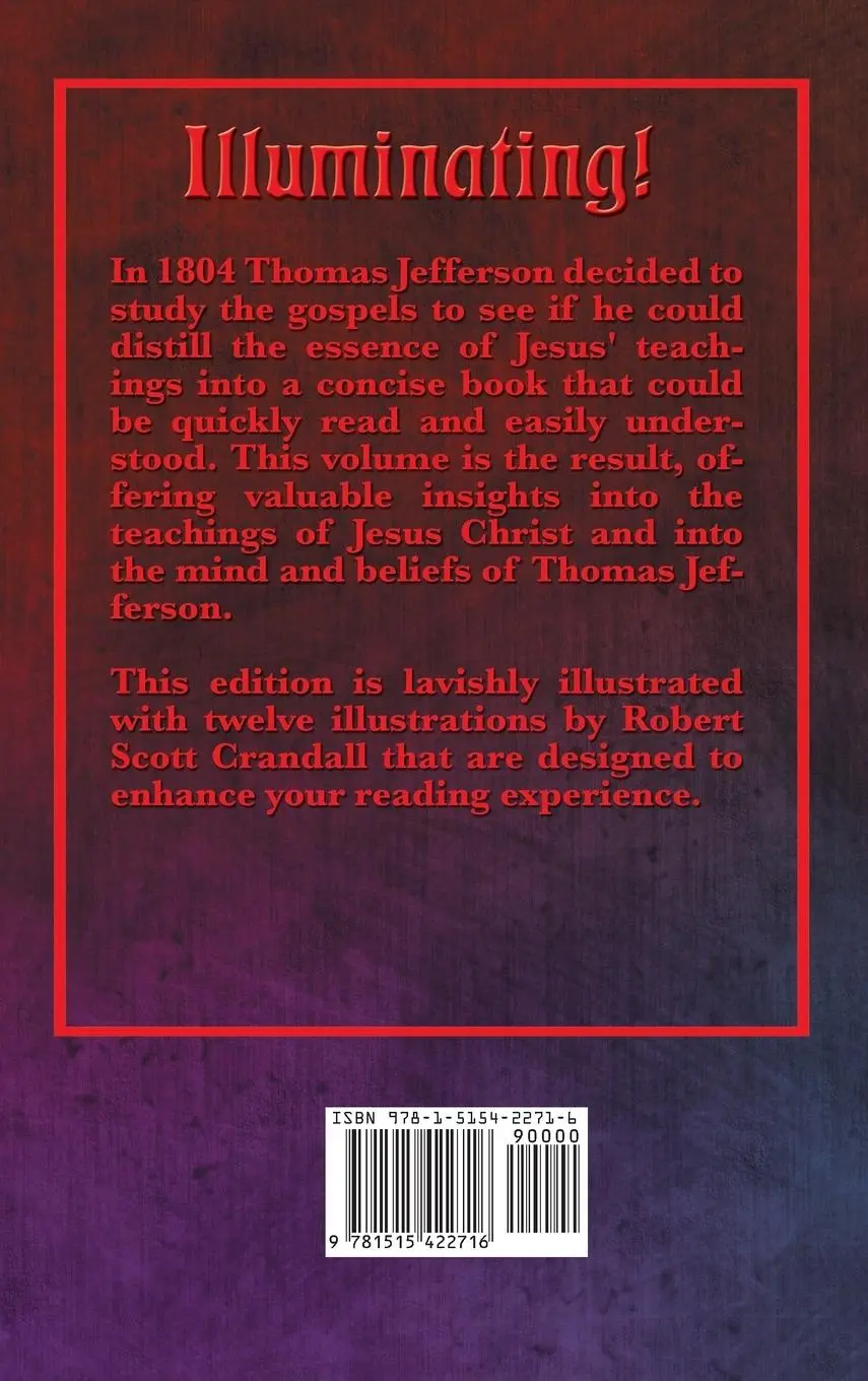 Rückseite: 9781515422716 | The Jefferson Bible | Thomas Jefferson | Buch | Gebunden | Englisch