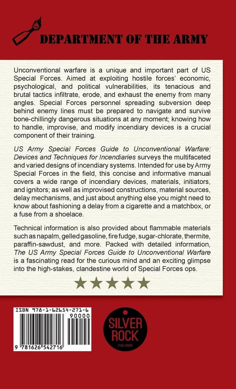 Rückseite: 9781626542716 | U.S. Army Special Forces Guide to Unconventional Warfare | Army | Buch