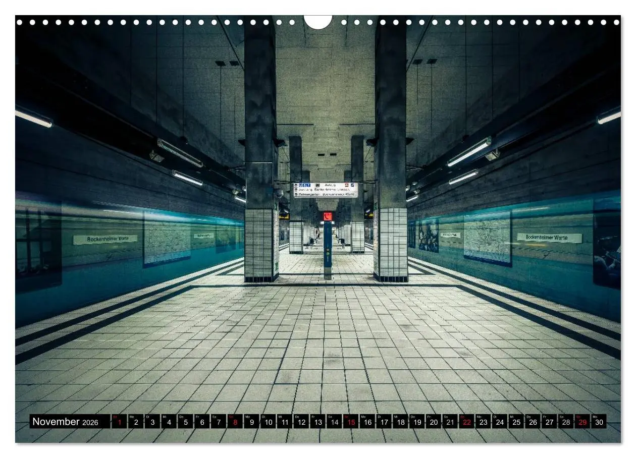 Bild: 9783457982716 | Frankfurt - mit der U-Bahn erfahren (Wandkalender 2026 DIN A3...