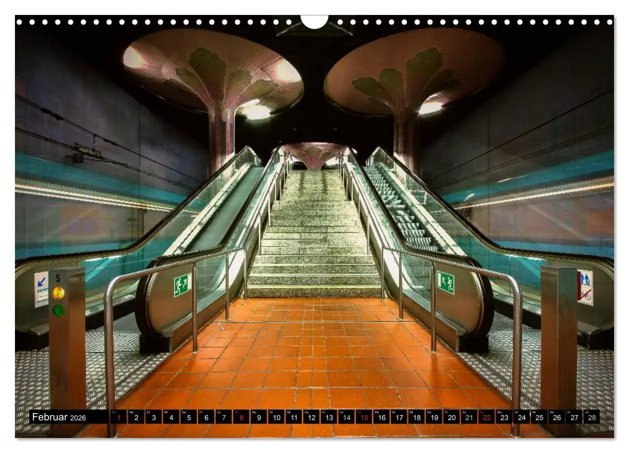 Bild: 9783457982716 | Frankfurt - mit der U-Bahn erfahren (Wandkalender 2026 DIN A3...