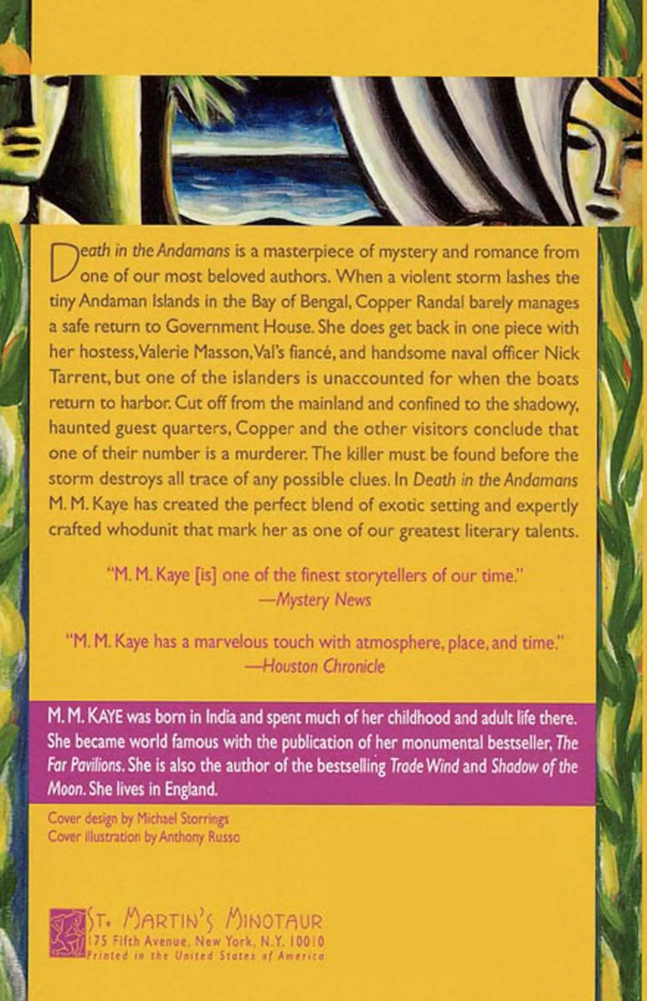 Rückseite: 9780312252816 | Death in the Andamans | M. M. Kaye | Taschenbuch | Englisch | 2000