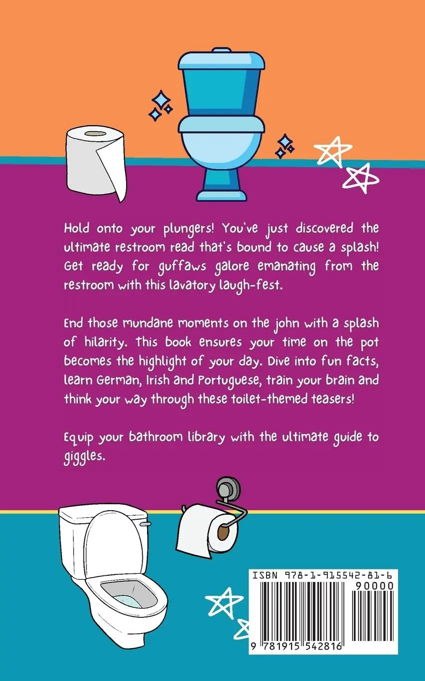 Rückseite: 9781915542816 | The Ultimate Toilet Activity Book - Jokes, puzzles and riddles for...