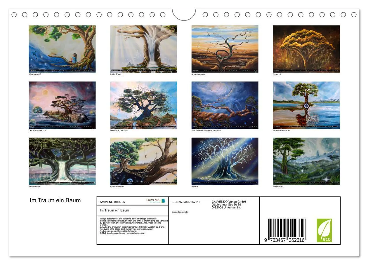 Bild: 9783457352816 | Im Traum ein Baum (Wandkalender 2026 DIN A4 quer), CALVENDO...