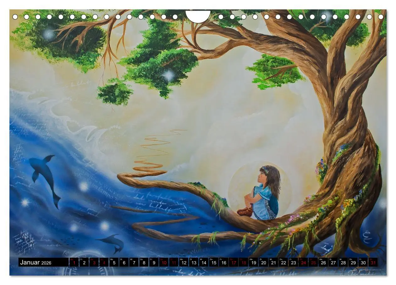 Bild: 9783457352816 | Im Traum ein Baum (Wandkalender 2026 DIN A4 quer), CALVENDO...